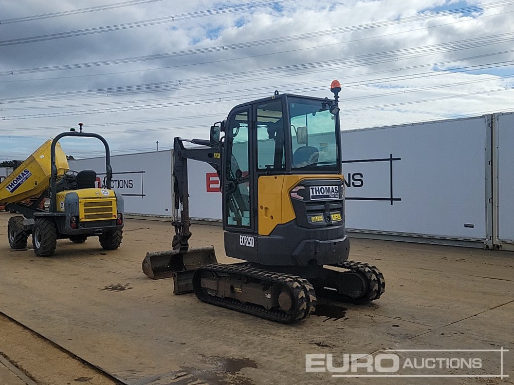 2018 Volvo ECR25D - Mini rýpadlo: obrázok 3 2018 Volvo ECR25D - Mini rýpadlo: obrázok 3