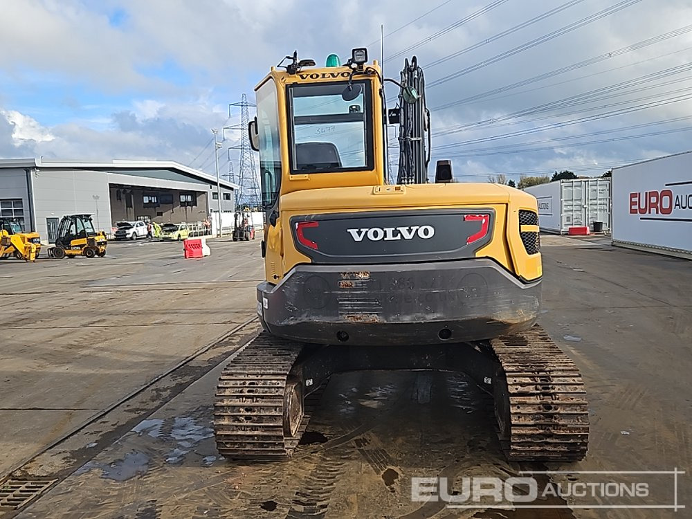 2018 Volvo ECR88D - Mini rýpadlo: obrázok 4 2018 Volvo ECR88D - Mini rýpadlo: obrázok 4