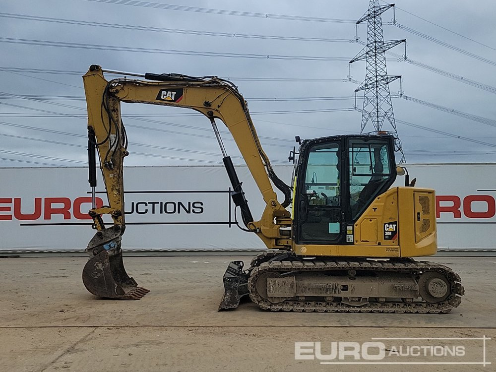 2019 CAT 308CR - Mini rýpadlo: obrázok 2 2019 CAT 308CR - Mini rýpadlo: obrázok 2