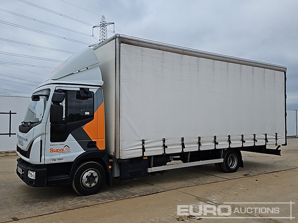 2019 Iveco Euro Cargo 75-160 - Plachtové nákladné vozidlo: obrázok 1 2019 Iveco Euro Cargo 75-160 - Plachtové nákladné vozidlo: obrázok 1