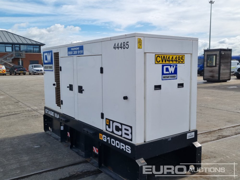 2019 JCB G100RS - Elektrický generátor: obrázok 5 2019 JCB G100RS - Elektrický generátor: obrázok 5