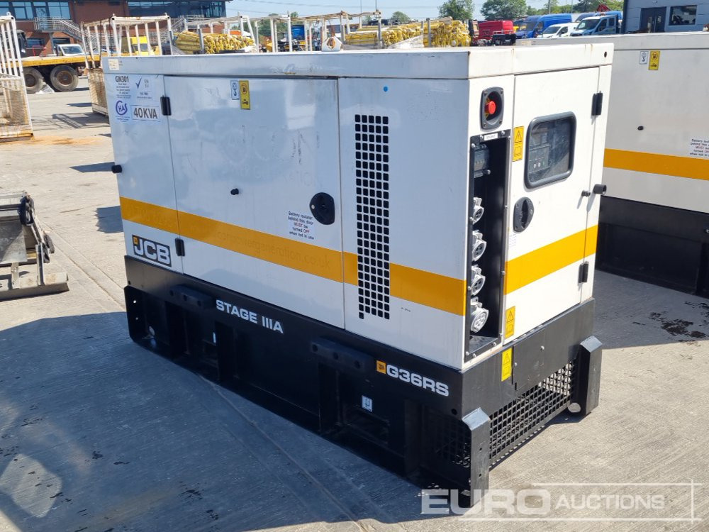 2019 JCB G36RS - Elektrický generátor: obrázok 3 2019 JCB G36RS - Elektrický generátor: obrázok 3