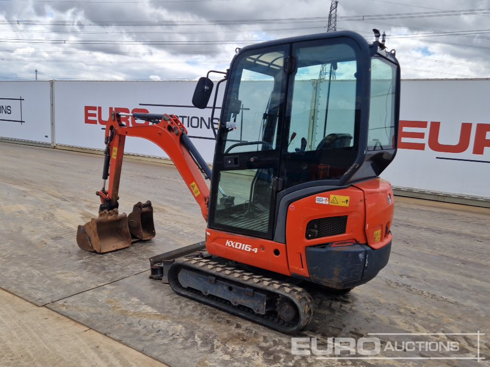 2019 Kubota KX016-4 - Mini rýpadlo: obrázok 3 2019 Kubota KX016-4 - Mini rýpadlo: obrázok 3