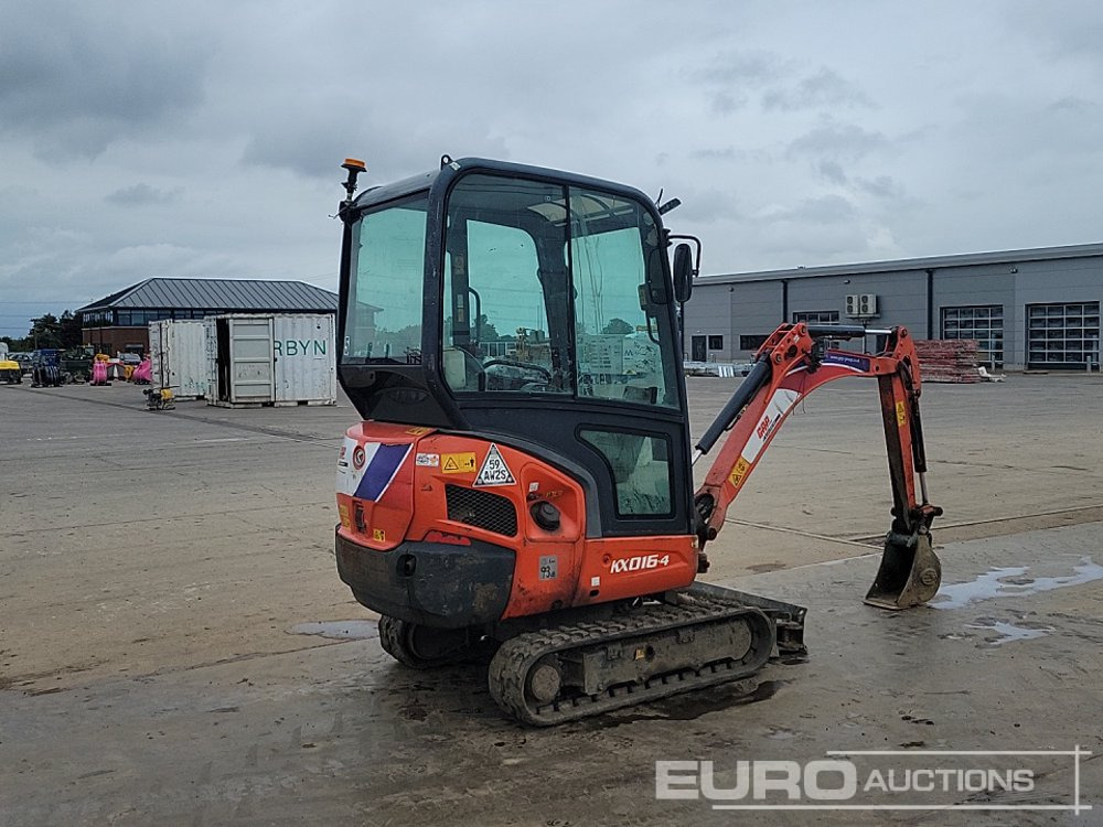 2019 Kubota KX016-4 - Mini rýpadlo: obrázok 5 2019 Kubota KX016-4 - Mini rýpadlo: obrázok 5