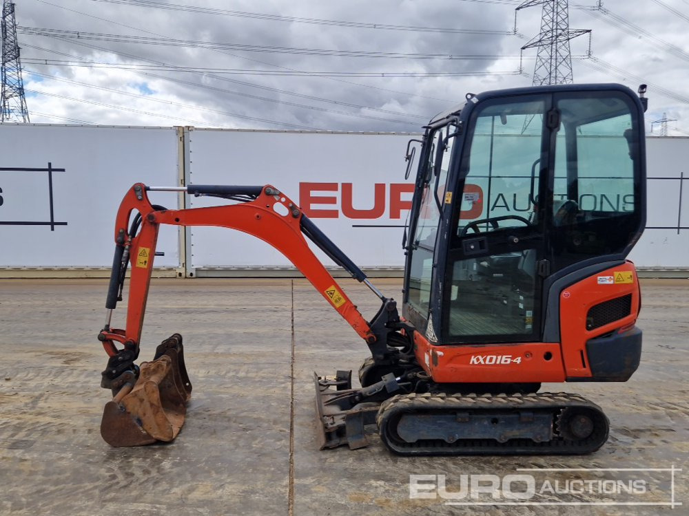 2019 Kubota KX016-4 - Mini rýpadlo: obrázok 2 2019 Kubota KX016-4 - Mini rýpadlo: obrázok 2