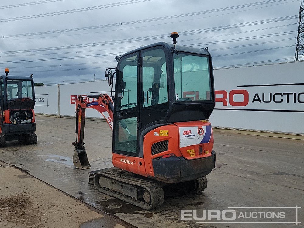 2019 Kubota KX016-4 - Mini rýpadlo: obrázok 3 2019 Kubota KX016-4 - Mini rýpadlo: obrázok 3