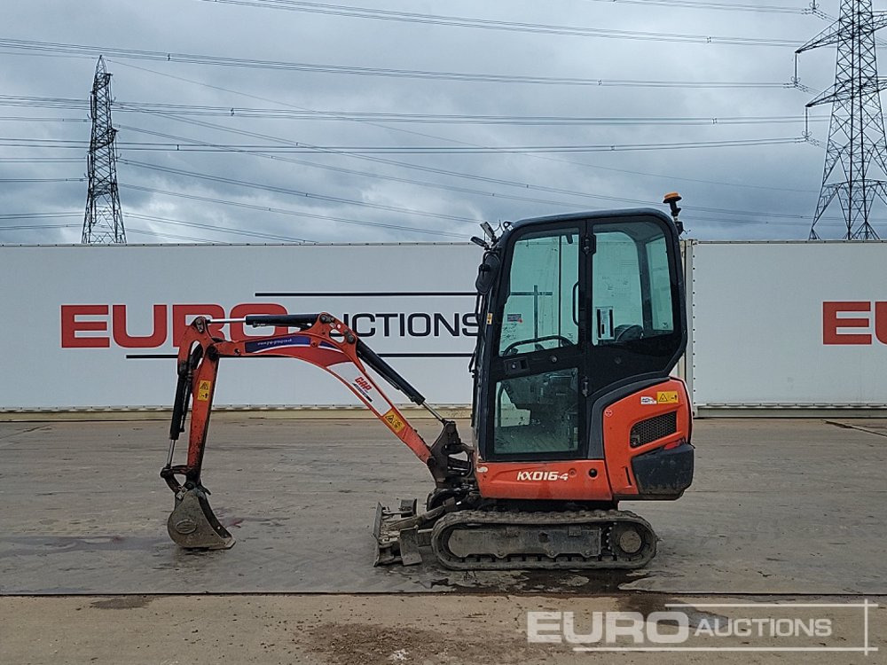 2019 Kubota KX016-4 - Mini rýpadlo: obrázok 2 2019 Kubota KX016-4 - Mini rýpadlo: obrázok 2