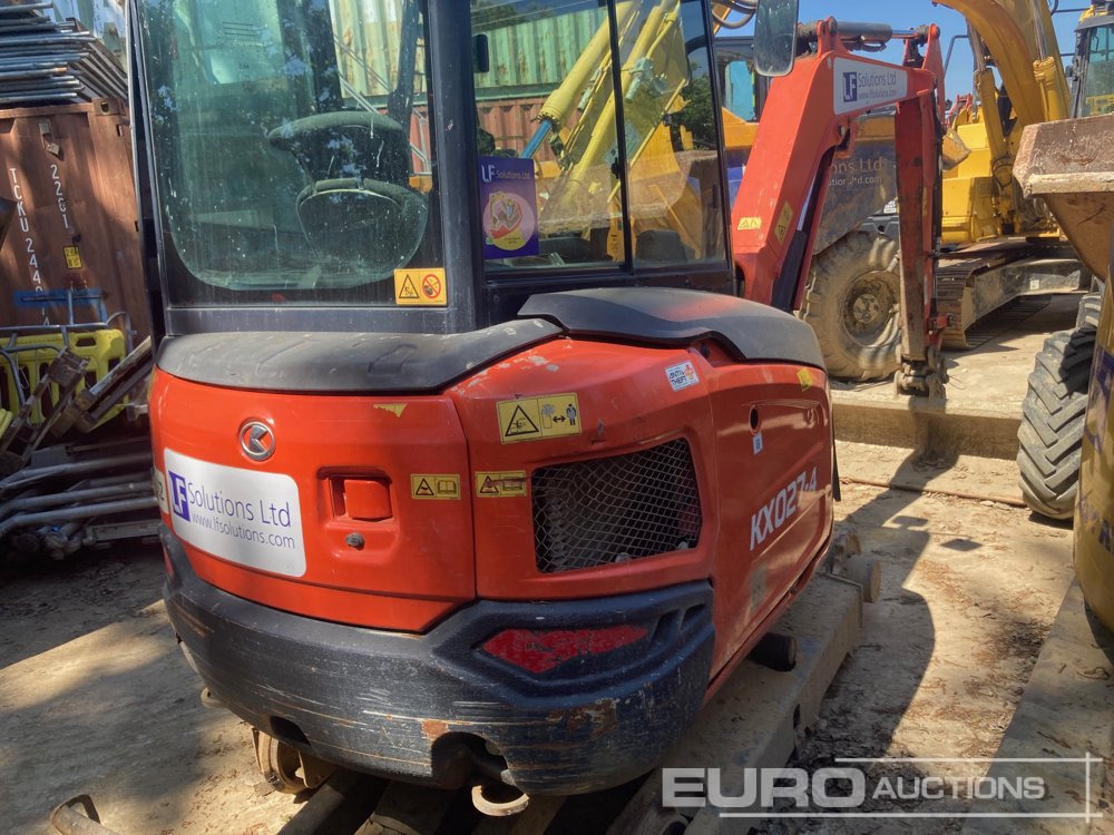 2019 Kubota KX027-4 - Mini rýpadlo: obrázok 3 2019 Kubota KX027-4 - Mini rýpadlo: obrázok 3