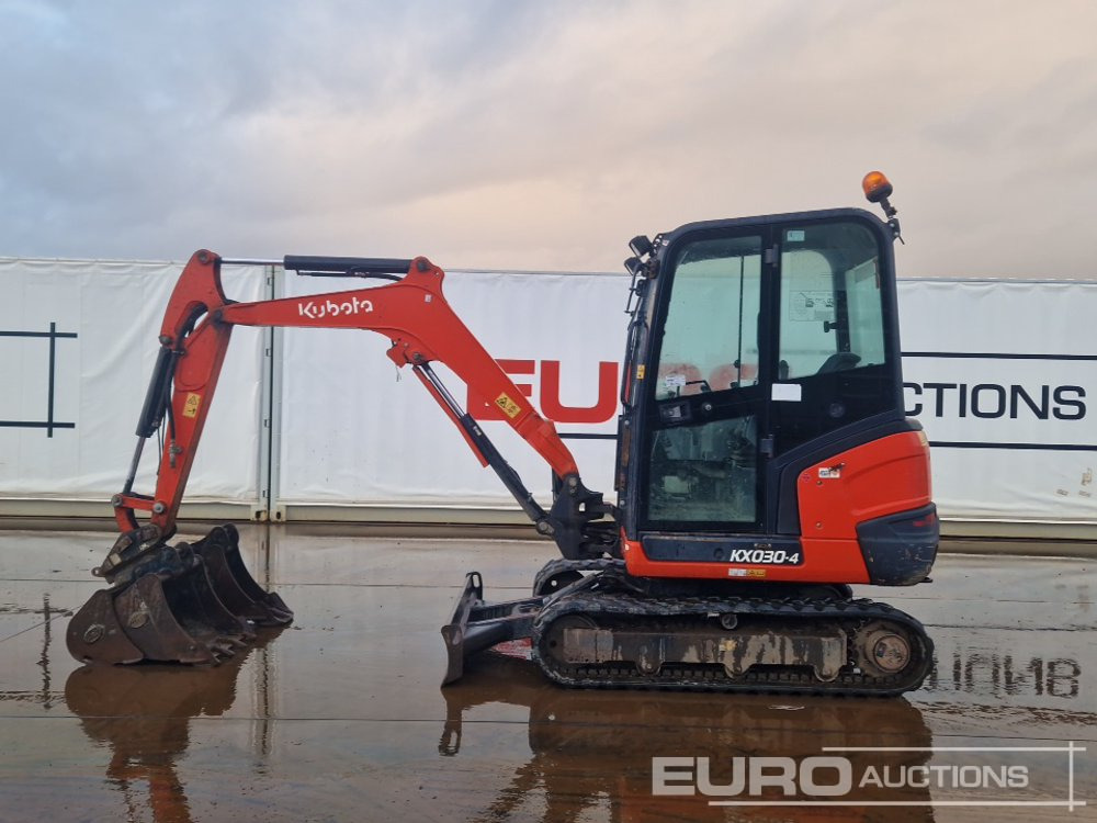 2019 Kubota KX030-4 - Mini rýpadlo: obrázok 2 2019 Kubota KX030-4 - Mini rýpadlo: obrázok 2