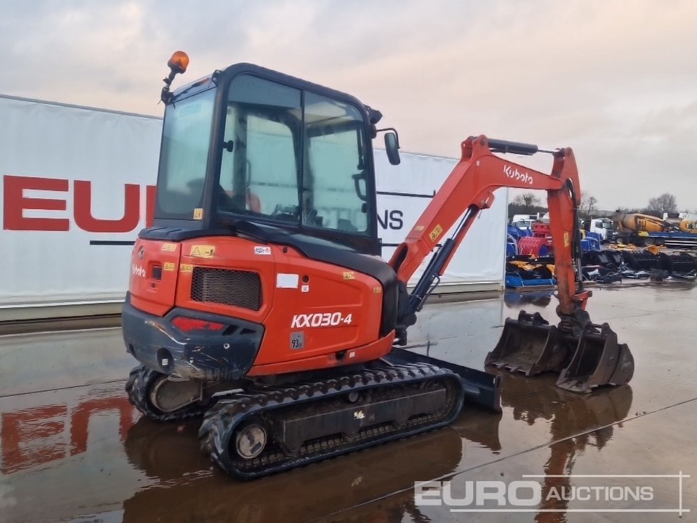 2019 Kubota KX030-4 - Mini rýpadlo: obrázok 5 2019 Kubota KX030-4 - Mini rýpadlo: obrázok 5