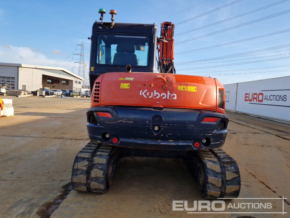 2019 Kubota KX080-4A2 - Mini rýpadlo: obrázok 4 2019 Kubota KX080-4A2 - Mini rýpadlo: obrázok 4