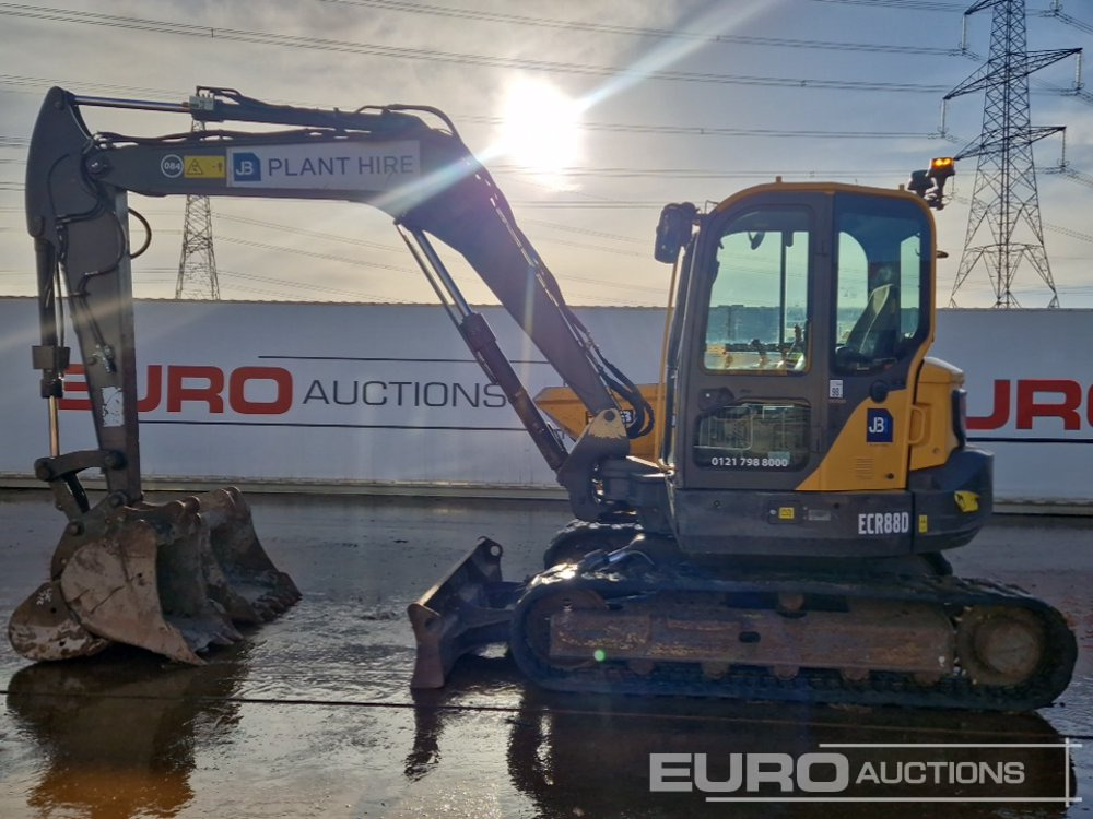 2019 Volvo ECR88D - Mini rýpadlo: obrázok 2 2019 Volvo ECR88D - Mini rýpadlo: obrázok 2