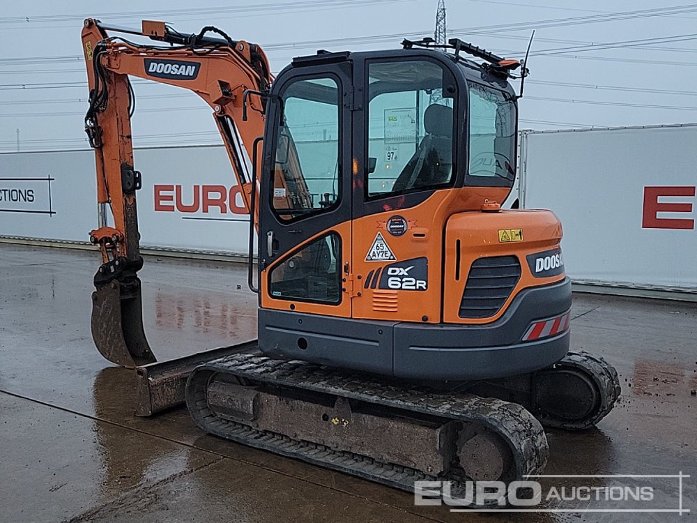2020 Doosan DX62R-3 - Mini rýpadlo: obrázok 3 2020 Doosan DX62R-3 - Mini rýpadlo: obrázok 3