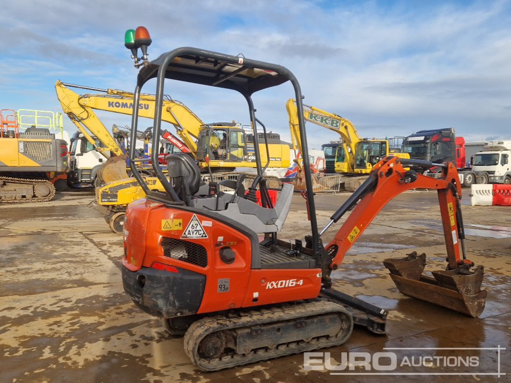 2020 Kubota KX016-4 - Mini rýpadlo: obrázok 5 2020 Kubota KX016-4 - Mini rýpadlo: obrázok 5