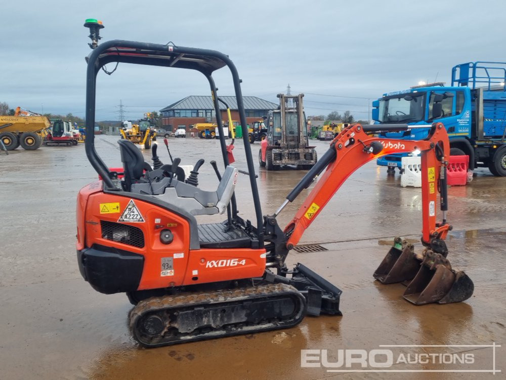 2020 Kubota KX016-4 - Mini rýpadlo: obrázok 5 2020 Kubota KX016-4 - Mini rýpadlo: obrázok 5