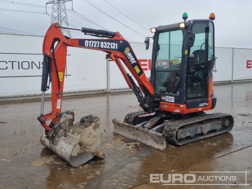 2020 Kubota U27-4 - Mini rýpadlo: obrázok 1 2020 Kubota U27-4 - Mini rýpadlo: obrázok 1