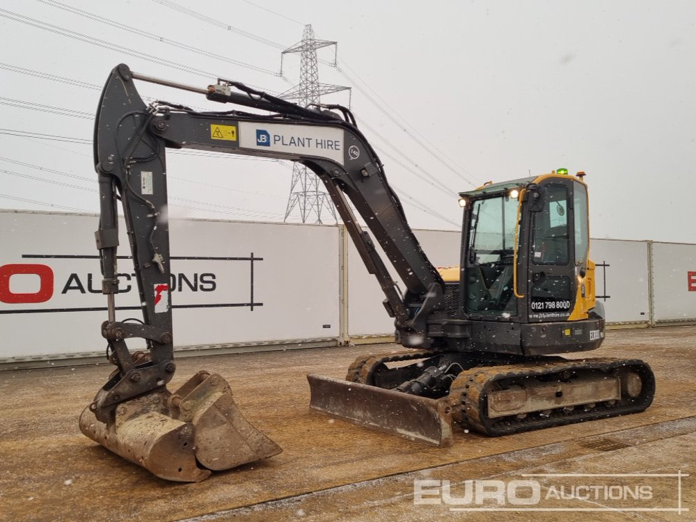 2020 Volvo ECR88D - Mini rýpadlo: obrázok 1 2020 Volvo ECR88D - Mini rýpadlo: obrázok 1