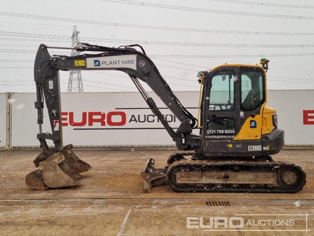 2020 Volvo ECR88D - Mini rýpadlo: obrázok 2 2020 Volvo ECR88D - Mini rýpadlo: obrázok 2