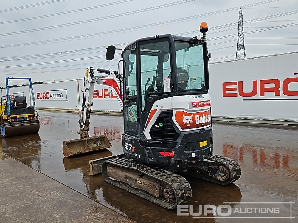 2021 Bobcat E27Z - Mini rýpadlo: obrázok 3 2021 Bobcat E27Z - Mini rýpadlo: obrázok 3