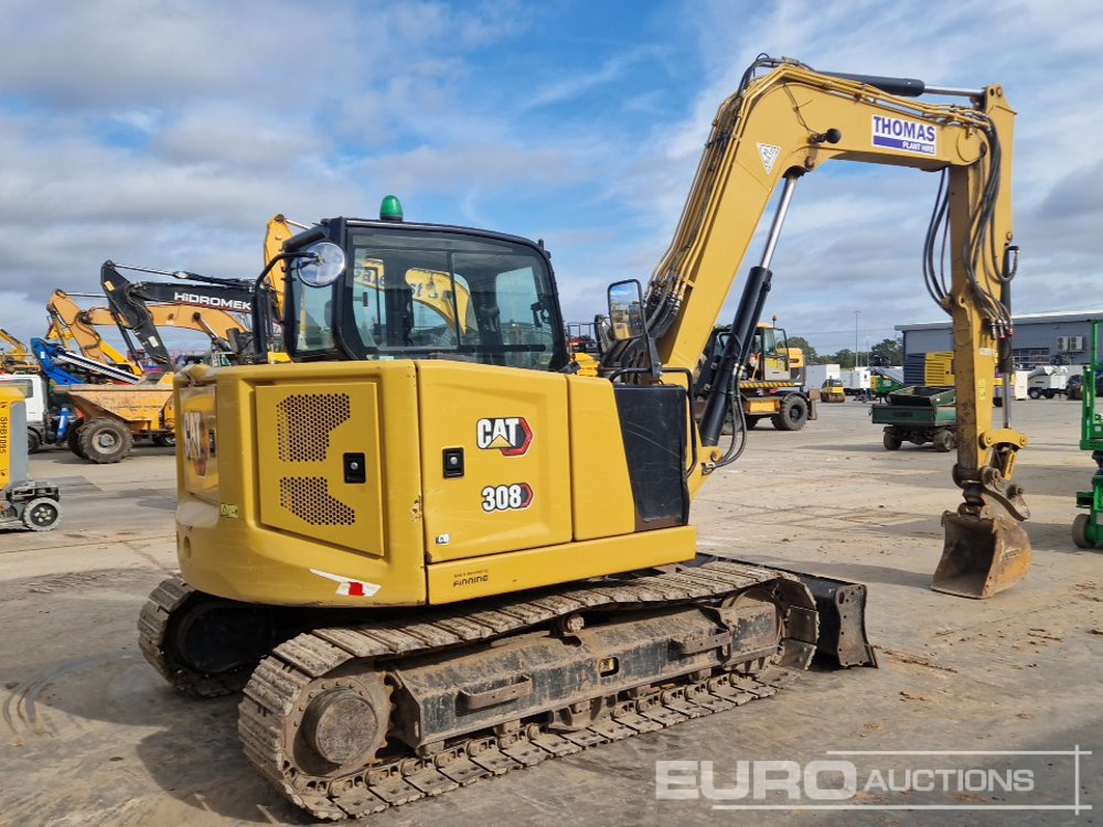 2021 CAT 308CR - Mini rýpadlo: obrázok 5 2021 CAT 308CR - Mini rýpadlo: obrázok 5