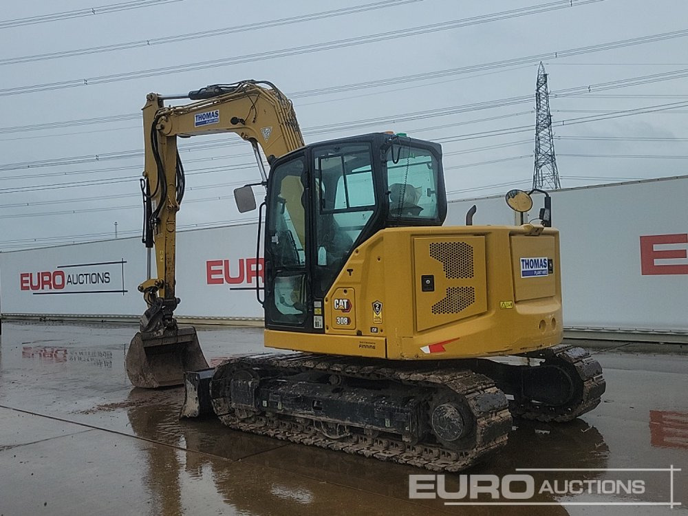 2021 CAT 308CR - Mini rýpadlo: obrázok 3 2021 CAT 308CR - Mini rýpadlo: obrázok 3