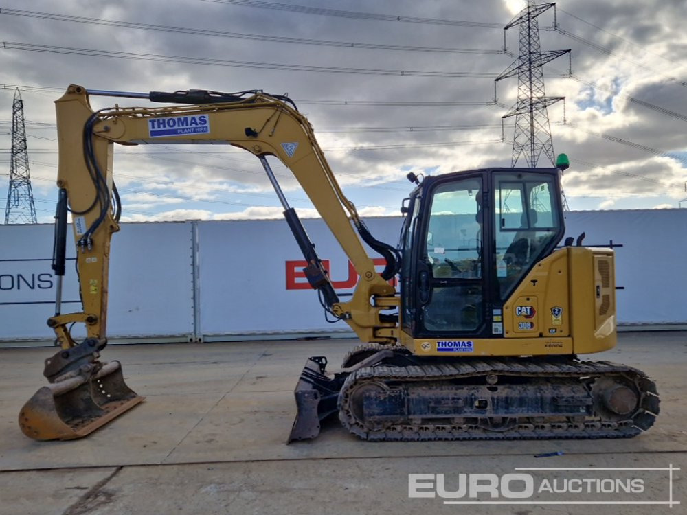 2021 CAT 308CR - Mini rýpadlo: obrázok 2 2021 CAT 308CR - Mini rýpadlo: obrázok 2