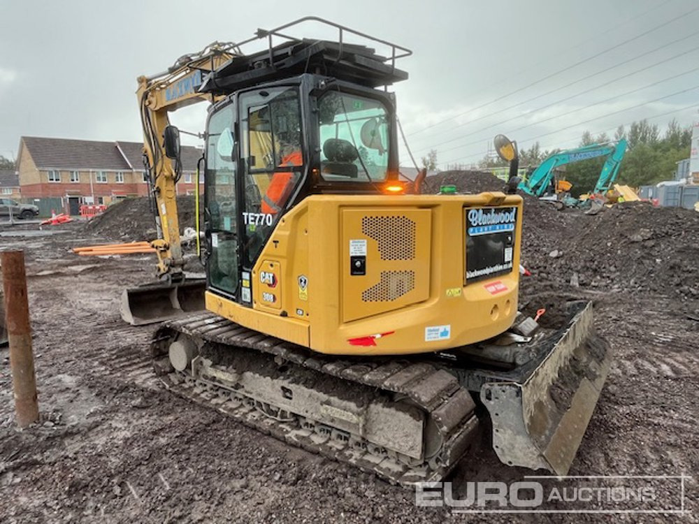 2021 CAT 308CR - Mini rýpadlo: obrázok 3 2021 CAT 308CR - Mini rýpadlo: obrázok 3