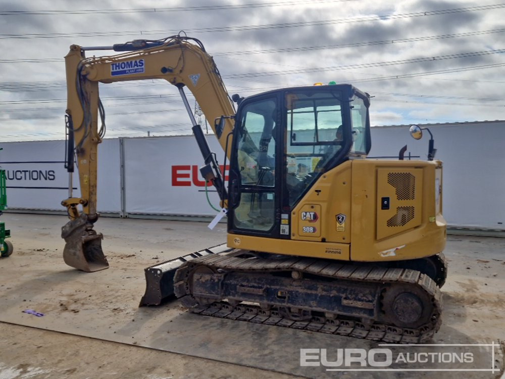 2021 CAT 308CR - Mini rýpadlo: obrázok 3 2021 CAT 308CR - Mini rýpadlo: obrázok 3