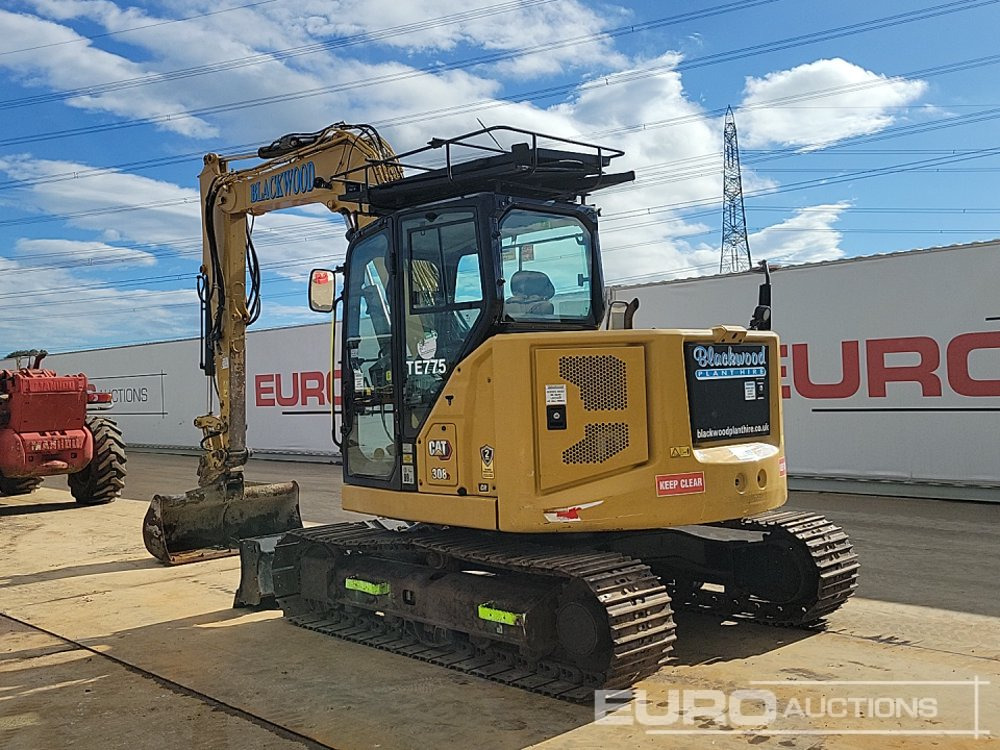 2021 CAT 308CR - Mini rýpadlo: obrázok 3 2021 CAT 308CR - Mini rýpadlo: obrázok 3
