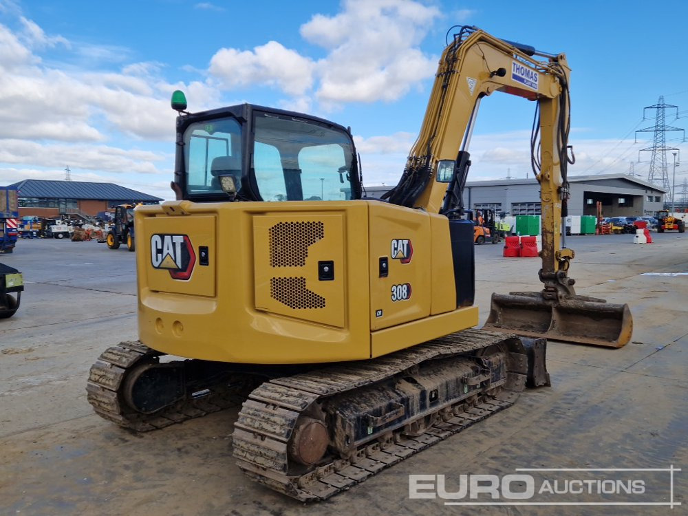 2021 CAT 308CR - Mini rýpadlo: obrázok 5 2021 CAT 308CR - Mini rýpadlo: obrázok 5