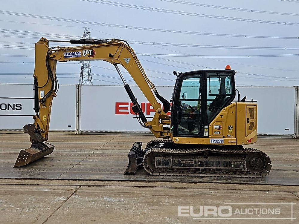 2021 CAT 308CR - Mini rýpadlo: obrázok 2 2021 CAT 308CR - Mini rýpadlo: obrázok 2