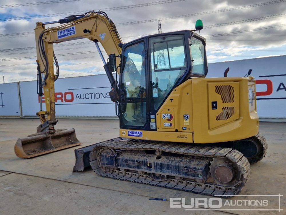 2021 CAT 308CR - Mini rýpadlo: obrázok 3 2021 CAT 308CR - Mini rýpadlo: obrázok 3