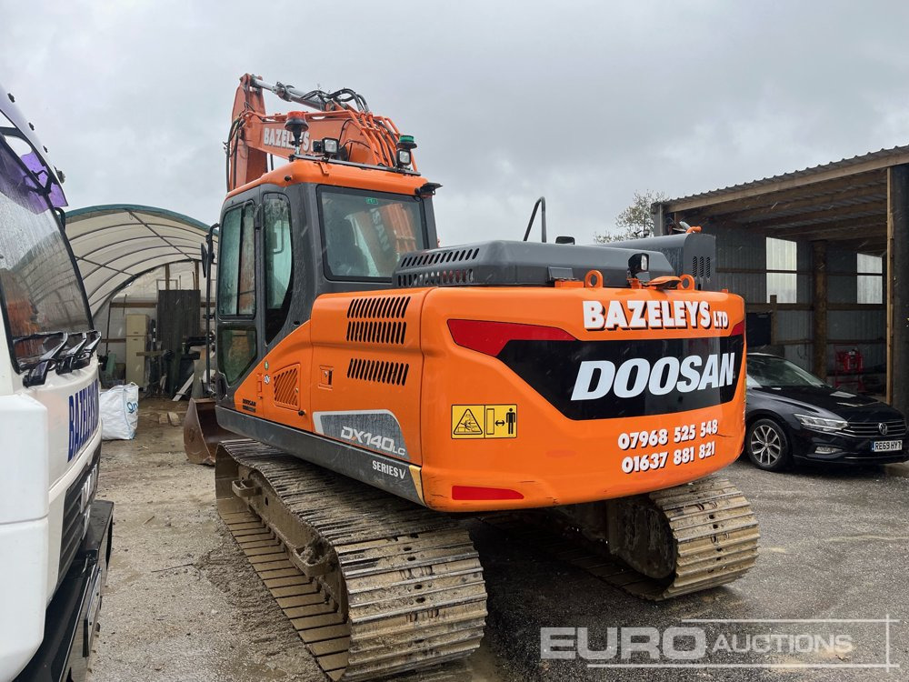 2021 Doosan DX140LC-5 - Pásové rýpadlo: obrázok 2 2021 Doosan DX140LC-5 - Pásové rýpadlo: obrázok 2