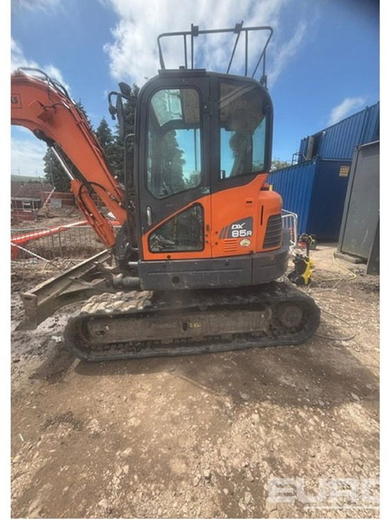 2021 Doosan DX85R-3 - Mini rýpadlo: obrázok 3 2021 Doosan DX85R-3 - Mini rýpadlo: obrázok 3