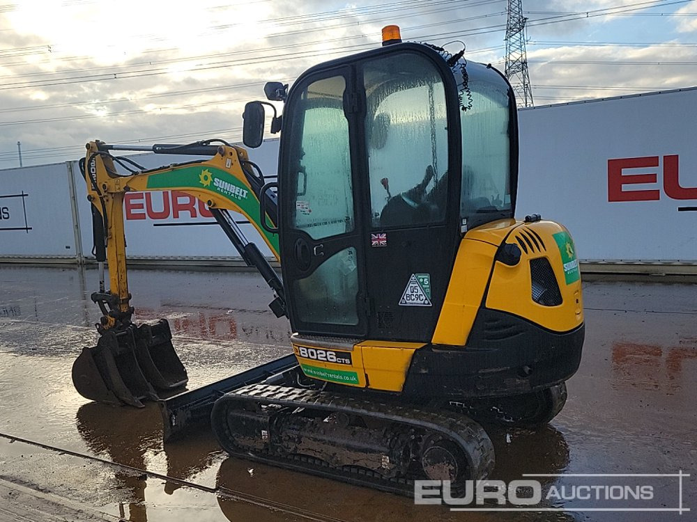 2021 JCB 8026CTS - Mini rýpadlo: obrázok 3 2021 JCB 8026CTS - Mini rýpadlo: obrázok 3