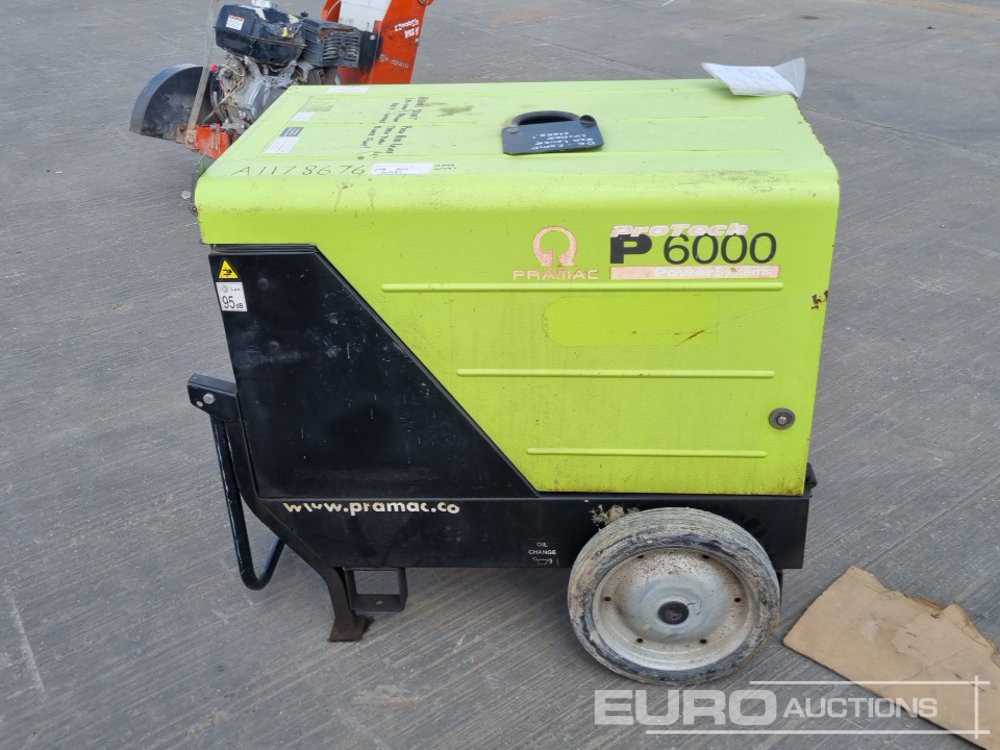 2021 Pramac P6000 - Elektrický generátor: obrázok 2 2021 Pramac P6000 - Elektrický generátor: obrázok 2