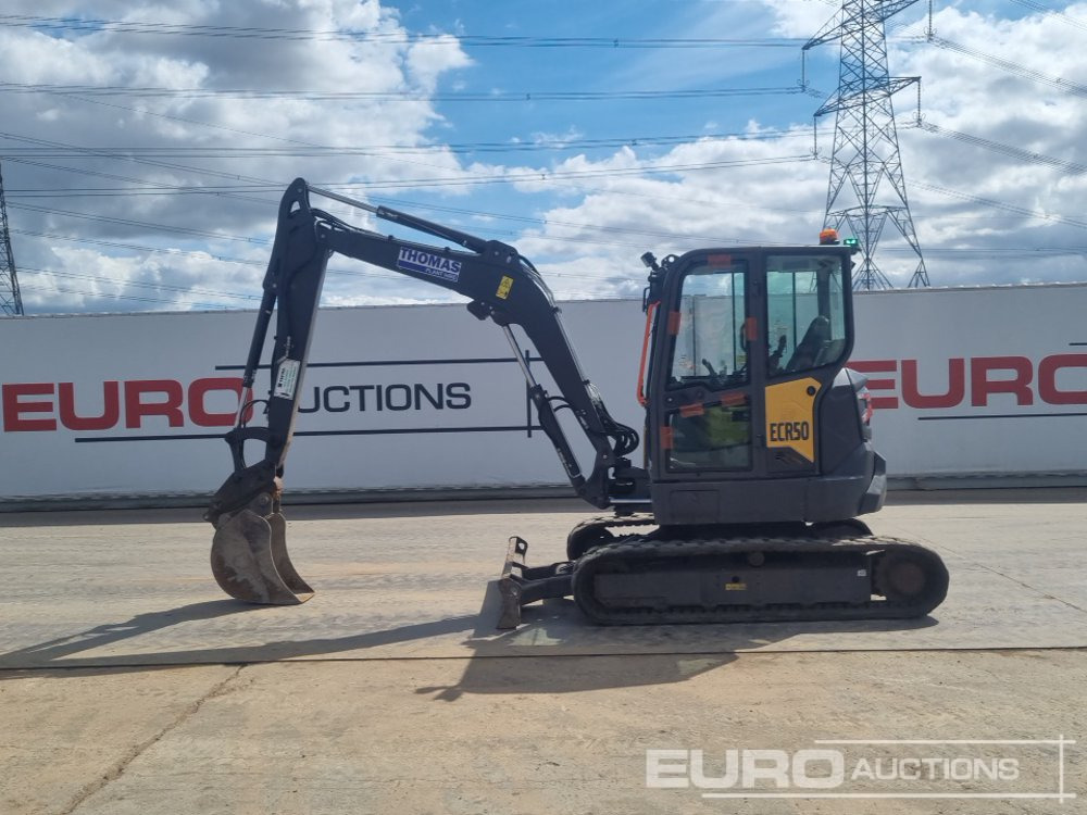 2021 Volvo ECR50F - Mini rýpadlo: obrázok 2 2021 Volvo ECR50F - Mini rýpadlo: obrázok 2