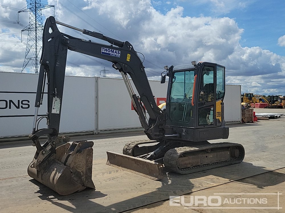 2021 Volvo ECR58F - Mini rýpadlo: obrázok 1 2021 Volvo ECR58F - Mini rýpadlo: obrázok 1