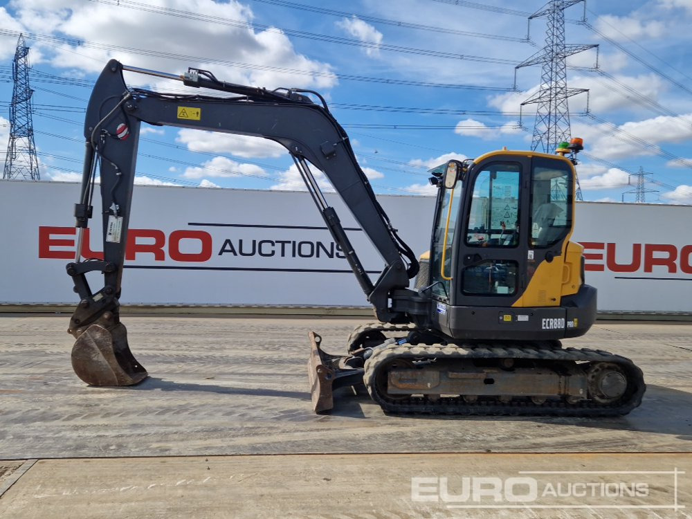 2021 Volvo ECR88D - Mini rýpadlo: obrázok 2 2021 Volvo ECR88D - Mini rýpadlo: obrázok 2