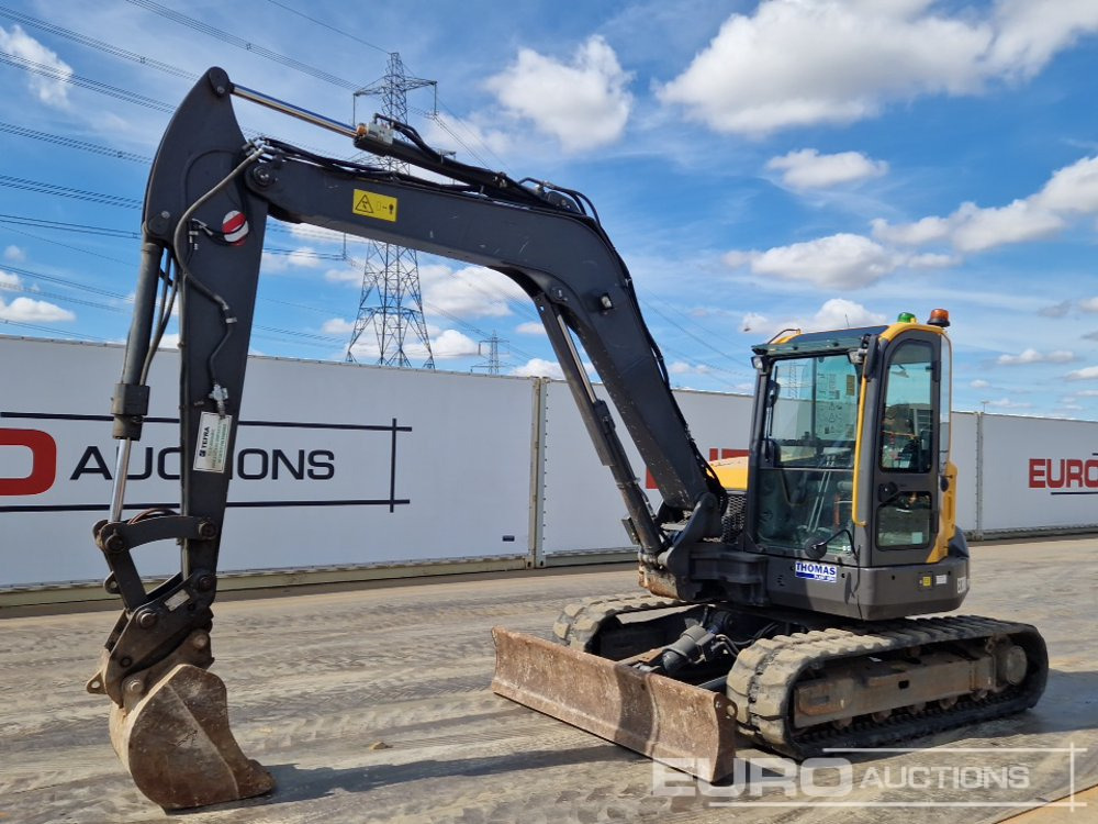 2021 Volvo ECR88D - Mini rýpadlo: obrázok 1 2021 Volvo ECR88D - Mini rýpadlo: obrázok 1