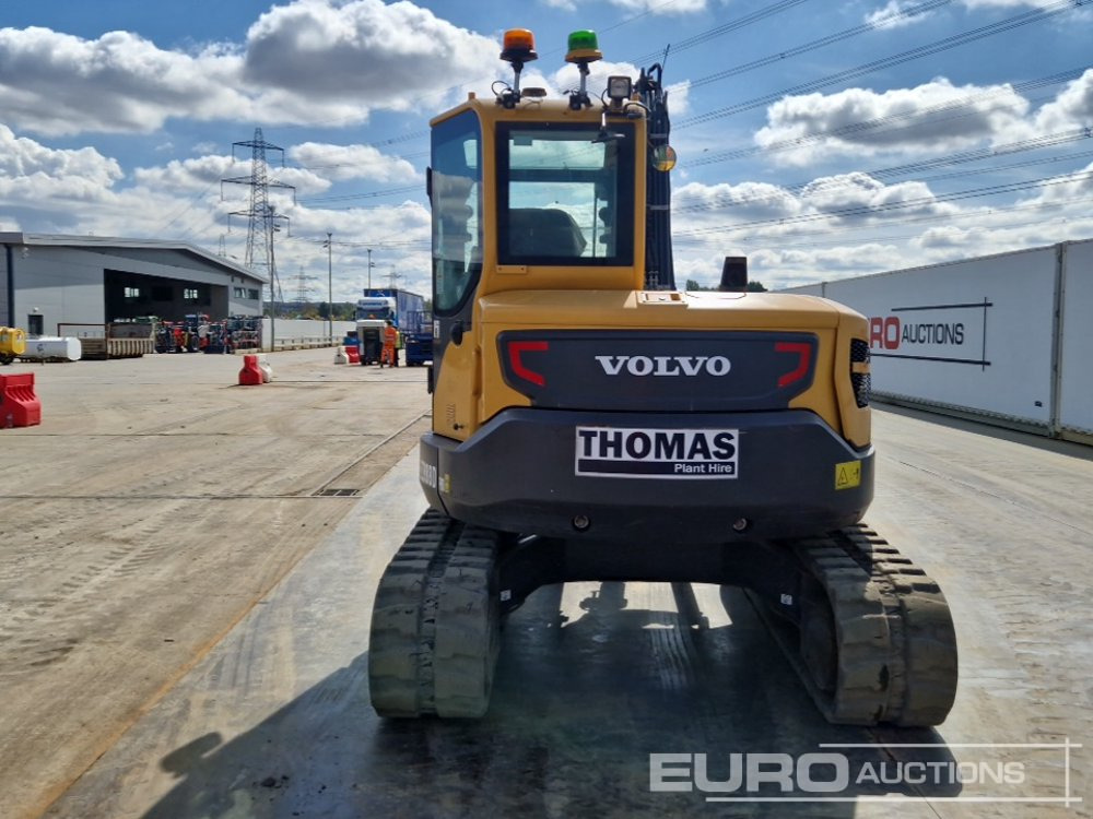 2021 Volvo ECR88D - Mini rýpadlo: obrázok 4 2021 Volvo ECR88D - Mini rýpadlo: obrázok 4
