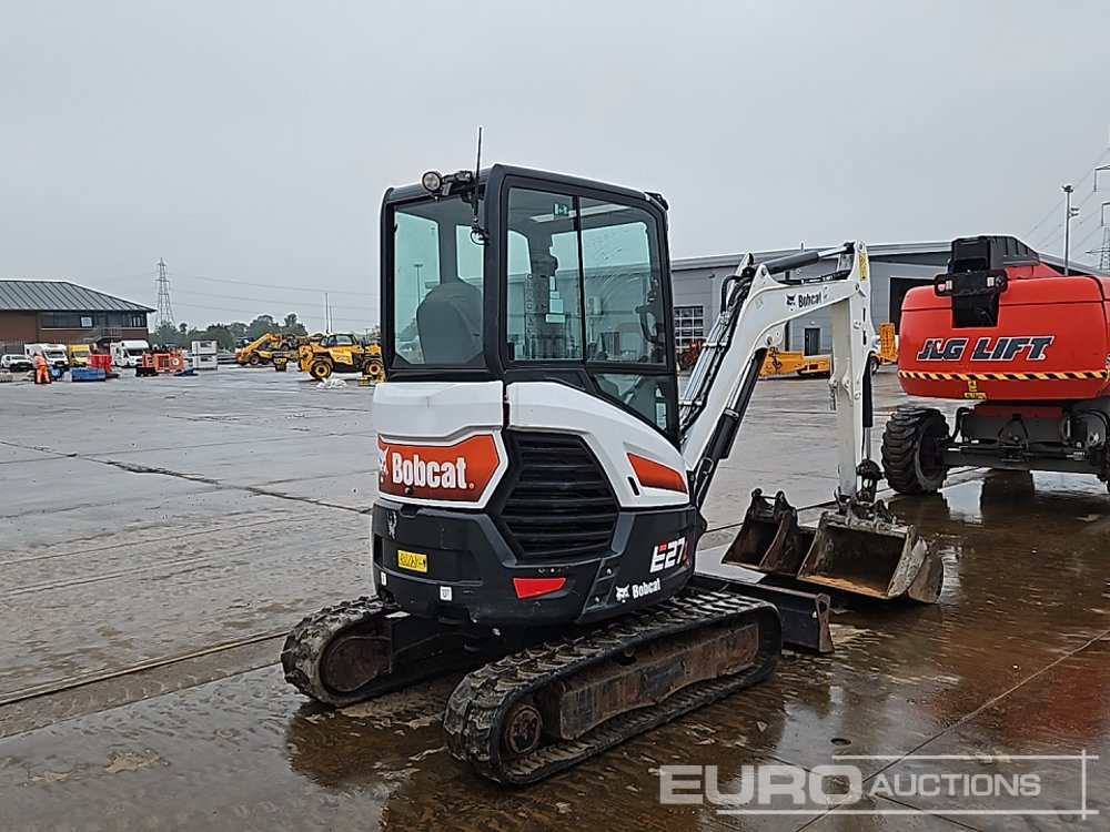 2022 Bobcat E27Z - Mini rýpadlo: obrázok 5 2022 Bobcat E27Z - Mini rýpadlo: obrázok 5