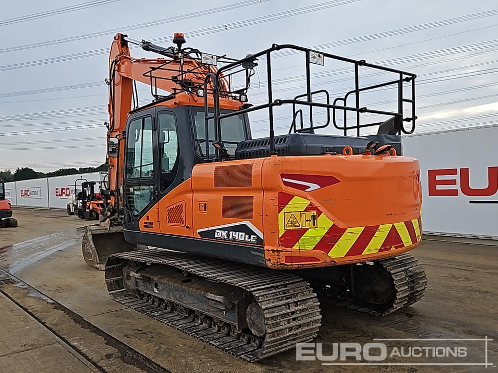 2022 Doosan DX140LC-7 - Pásové rýpadlo: obrázok 3 2022 Doosan DX140LC-7 - Pásové rýpadlo: obrázok 3