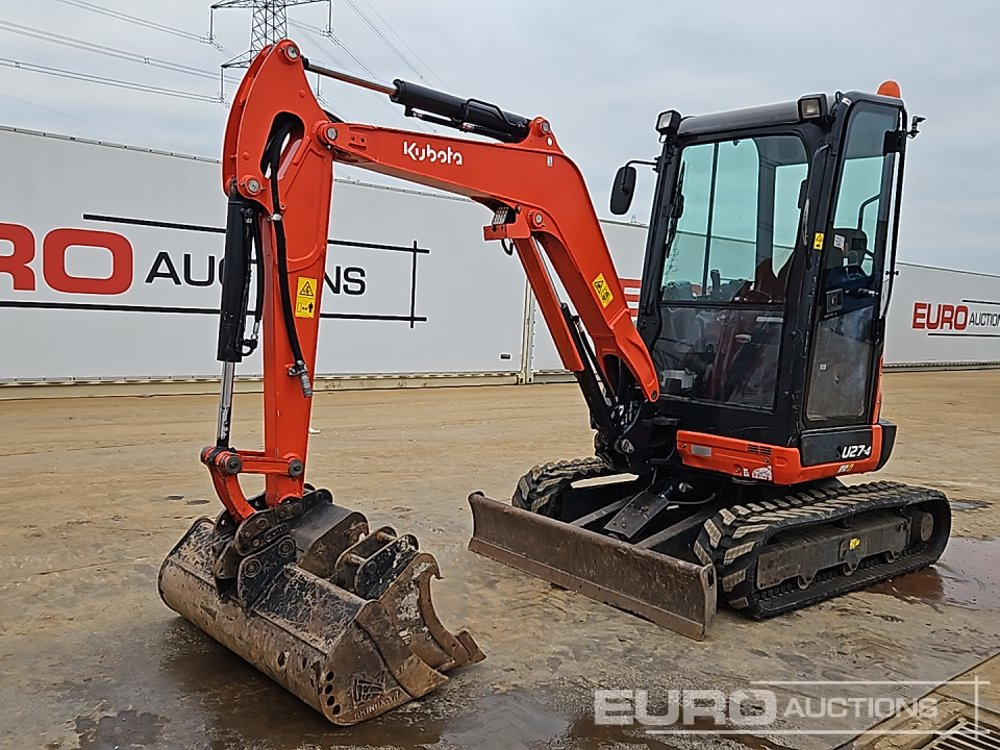 2022 Kubota U27-4 - Mini rýpadlo: obrázok 1 2022 Kubota U27-4 - Mini rýpadlo: obrázok 1