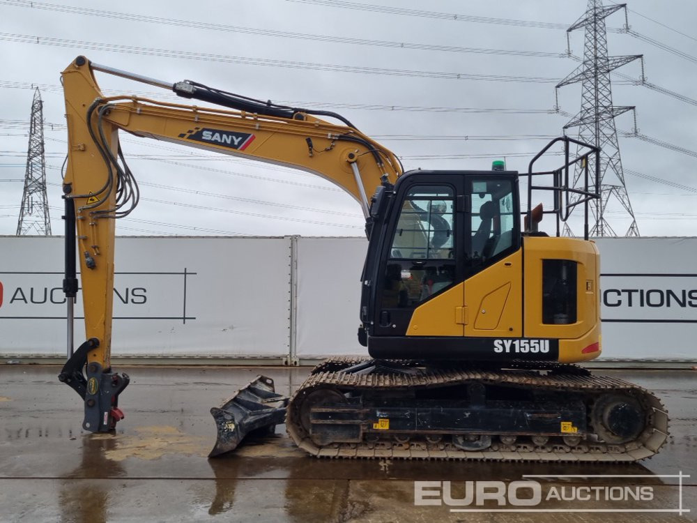 2022 Sany SY155U - Pásové rýpadlo: obrázok 2 2022 Sany SY155U - Pásové rýpadlo: obrázok 2