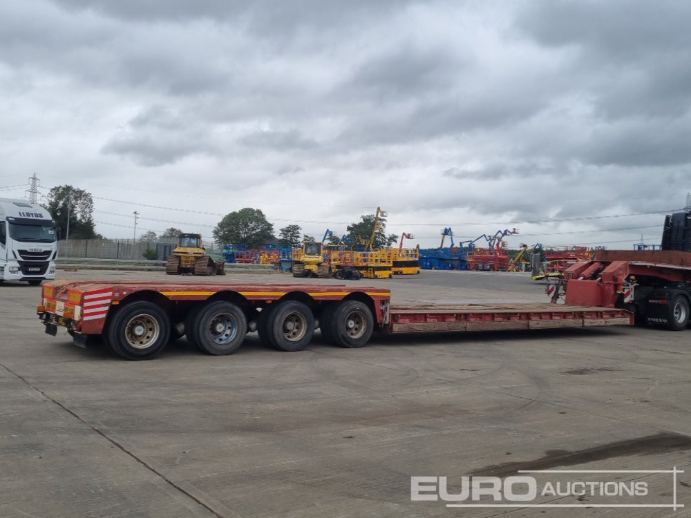 4 Axle Drop Neck Low Loader Trailer, Power Steer, 3" Pin - Náves podvalník: obrázok 5 4 Axle Drop Neck Low Loader Trailer, Power Steer, 3" Pin - Náves podvalník: obrázok 5