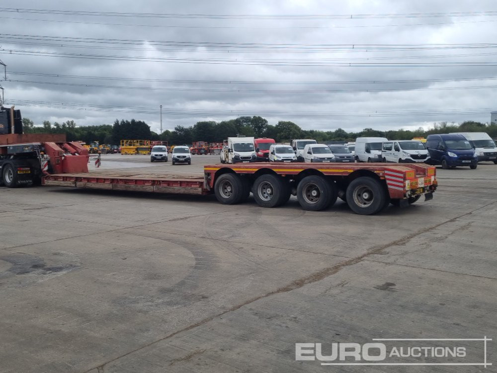 4 Axle Drop Neck Low Loader Trailer, Power Steer, 3" Pin - Náves podvalník: obrázok 3 4 Axle Drop Neck Low Loader Trailer, Power Steer, 3" Pin - Náves podvalník: obrázok 3