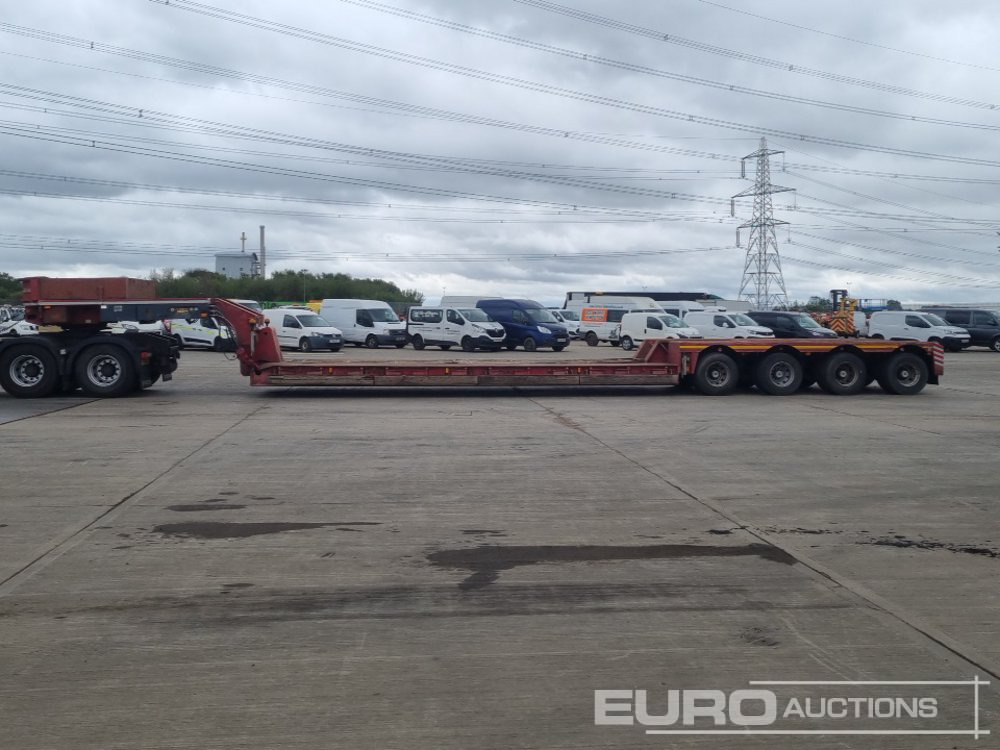 4 Axle Drop Neck Low Loader Trailer, Power Steer, 3" Pin - Náves podvalník: obrázok 2 4 Axle Drop Neck Low Loader Trailer, Power Steer, 3" Pin - Náves podvalník: obrázok 2