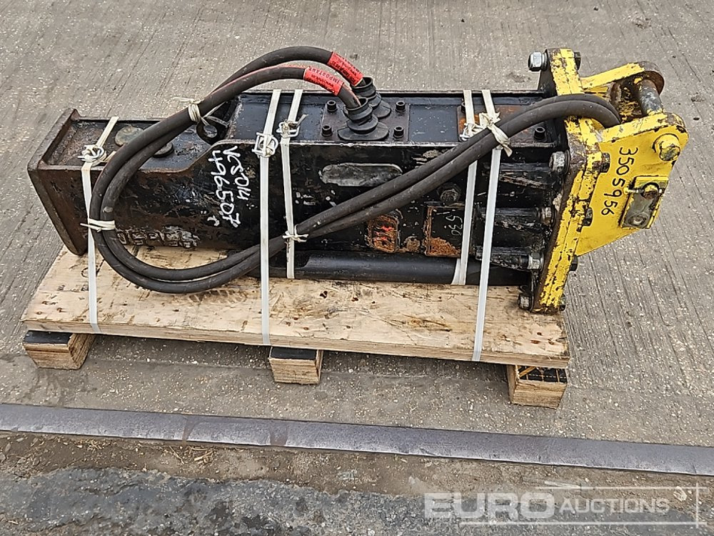 BK Hydraulic Breaker 30mm Pin to suit Mini Excavator - Hydraulické kladivo: obrázok 2 BK Hydraulic Breaker 30mm Pin to suit Mini Excavator - Hydraulické kladivo: obrázok 2
