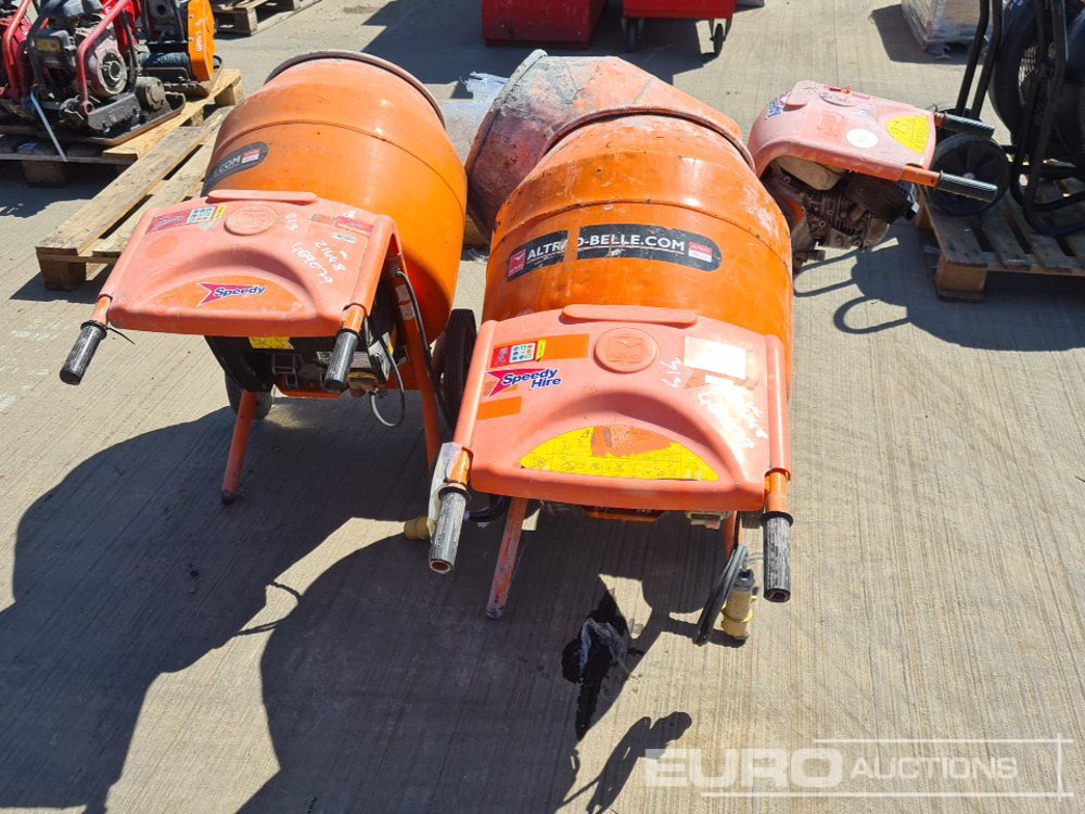 Belle 110Volt Cement Mixer (2 of), Petrol Cement Mixer, Honda Engine - Stavebná miešačka: obrázok 4 Belle 110Volt Cement Mixer (2 of), Petrol Cement Mixer, Honda Engine - Stavebná miešačka: obrázok 4